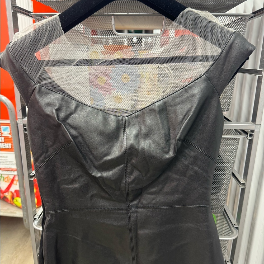 Bailey 44 “leather” top Size S